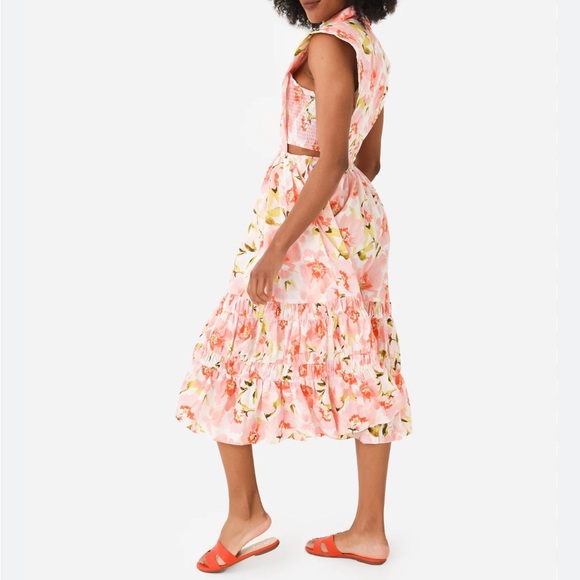 MISA LOS ANGELES NICOLE DRESS BLUSHING FLORA NWT - Picture 15 of 15